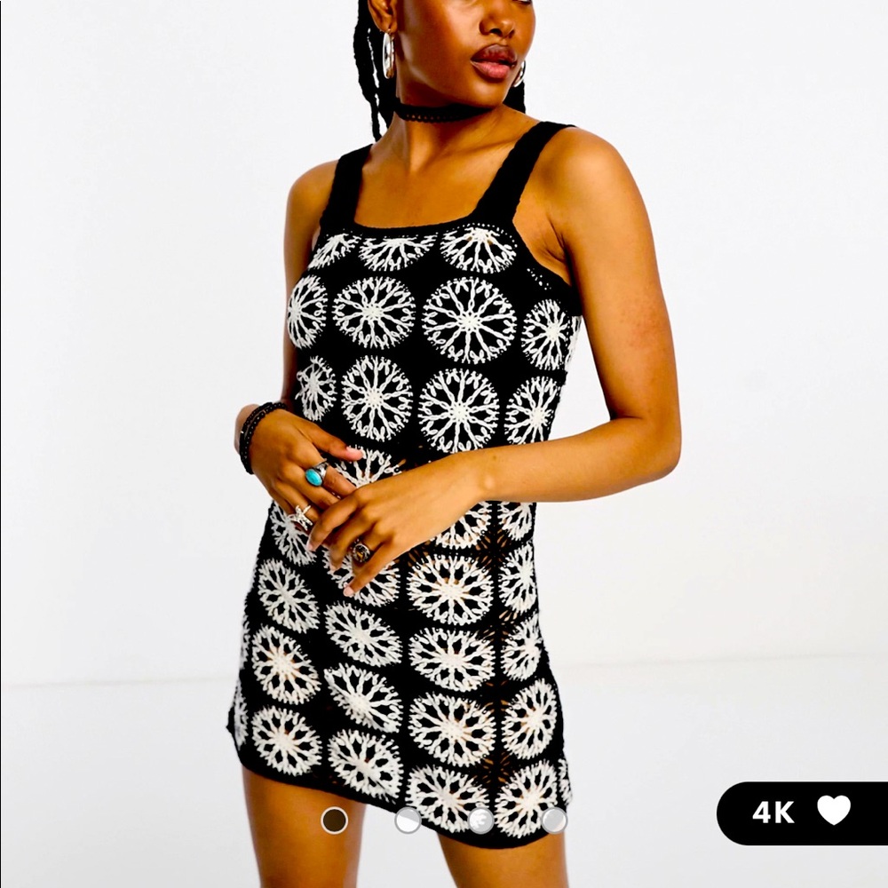 ASOS knit mini dress